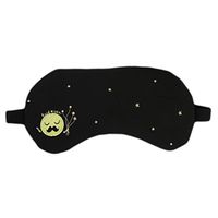 ACTLATI Cute Black Sleeping Eye Mask Elastic Sleep Aid Cover Sky Breathable Blindfold Sun
