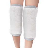 YLucky Unisex Warm Cashmere Leg Warmer Breathable Knee Brace Sleeve Winter Thicken Thermal Knee Protector Knee Wraps Elastic Knee Support for Sports Ski Cycling Motorcycle Health Arthritis 1 Pair