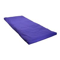 Burgundy Personal Bodywork Mat - Futon Style Cotton Mat with Removable Cover