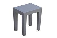 DesignByIntent Indestructible Shower Stool in Gray (4 Pack)