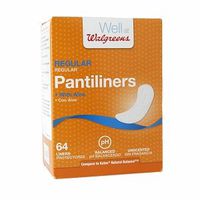 Walgreens Pantiliners, Unscented, 64 ea