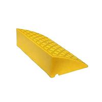 Rampe de Bordure Légère,Rampe Seuil de Voiture Non-glissante Et Durable Pour Supermarché Tampon Triangle de Services Hospitaliers (Taille: 50 27 7cm) (Color : Yellow, Size : 502711CM)