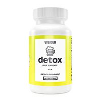 (New) Weider Detox - The Perfect Wingman for a Night Out, Power Antioxidant's targeted to Support The Liver, Milk Thistle, Mulberry Leaf, Eclipta Extract, Schizandra Berry, 1 Month Supply, 60count