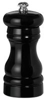 Fletchers' Mill Federal Pepper Mill, Black - 4 Inch, Adjustable Coarseness Fine to Coarse, MADE IN U.S.A.