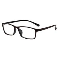 Myopia Glasses Stylish TR90 Frame Shortsighted Eyeglasses -0.50 to -6.00 for Men Women (-0.75) ***Please Kindly Note These are not Reading Glasses***