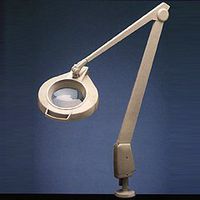 Circline Illuminated Magnifier 5 Diopter (Clamp On)