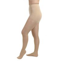 Salvere Simply Sheer 15-20 mmHg Pantyhose Compression Tights, Closed Toe