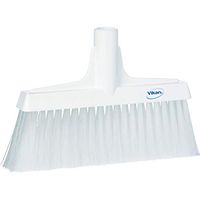 Vikan 31045 Fine Sweep Floor Broom Head, Polypropylene Block, 10-1/4" Polyester Bristle, White
