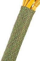 1.5" Flexo Remix PET Expandable Braided Sleeving - Jungle - 25FT
