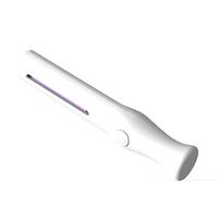 QIUUE Home Portable Ultraviolet Steri-lizer, LED Steri-lize UV-C Light Ger-micidal UV Lamp Home Handheld Dis-Infection (White)