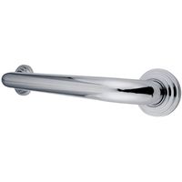 Kingston Brass DR214121 Designer Trimscape Milano 3-Layer Flange 12-Inch Grab Bar with 1.25-Inch Outer Diameter, Polished Chrome