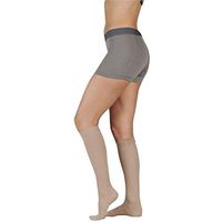 Juzo 21896 15-20 mmHg, Soft, Knee, FF, Petite, Black - Size III