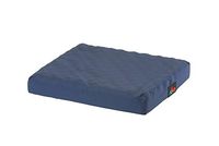 NOVA Seat & Wheelchair Cushion, Convoluted “Egg Crate” Foam Cushion with Removable Cover, 16”W x 16”D x 3”Thick, Navy Blue Color