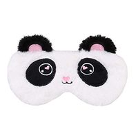 Zoylink Cute Sleep Mask for Kids,Aniwon Animal Sleeping Mask Soft Plush Blindfold Eyeshade Cute Panda Eye Covers Eye Mask for Girls Women Kids Favor