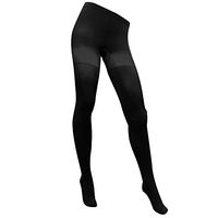 Ames Walker AW Style 108 Microfiber Opaque 8 15 mmHg Mild Comporession Closed Toe Tights Small Black Microfiber Nylon Provides Easier Application, and Great Comfort While Wearing