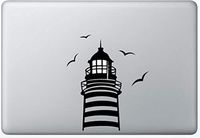 Lighthouse Tower Seaside Seagull MacBook Vinyl Decal Laptop Skin Sticker