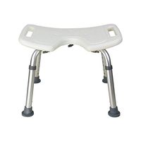 Caperp Bathroom Accessories Bath Stool Pregnant Women Old Stool Child Anti-Slip U-Shaped Seat Plate Height Adjustable Anti-Rolling Invisible Armrest Height Adjustable (Size : A)