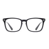 TIJN Vintage Square Progressive Multifocus Reading Glasses Anti Blue Light for Women Men Nerd Eyeglasses Readers