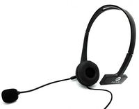 Galaxy J3 Emerge Compatible WIRED Headset MONO Hands-free Headphone 3.5mm Earphone Earpiece w Boom Mic Single Earbud [Black] for Samsung Galaxy J3 Emerge