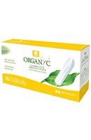 Organyc 100% Certified Organic Cotton Tampons, Normal Flow, No Applicator, 16 Count
