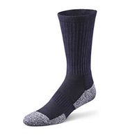 Dr. Comfort Crew Socks (Medium (Men's 8.5-10/Women's 9.5-11), Navy)