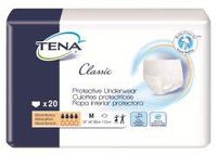 Tena Classic Adult Underwear Pull On Medium Disposable Moderate Absorbency, 72513 - Case of 80