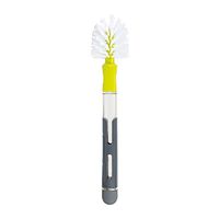 Casabella Smart Scrub Dispensing Glass & Bottle Brush