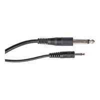 RPS 3.5 Mini to 1/4" Mono, 16" Straight Flash Sync Cord, #RS-8514 - (Equivale...