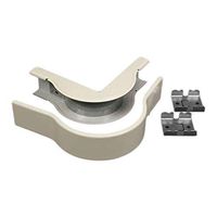 C2G/Cables to Go 16187 Wiremold 2400 Radiused External Elbow Fitting