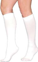 Anti-Embolism(TED) Hose, Below Knee Closed Toe, 18mmHg, White, XLarge-Regular, 1 Pair