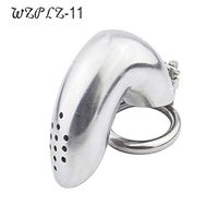 QJFZC-Chástí-ty Vírgǐnǐ-ty Dêvice Cǒck Câge Men Stainless Steel Hypoallergenic Chasteness Device Guard Ring Master Anti-Off Panty 11/11-133 (Size : 50mm)