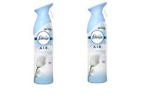 Febreze Air Effects Air Freshener Odor Eliminating Can Spray 300ml Each (Cotton Fresh) Pack of 2 - International