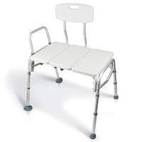 Vive Bariatric Tub Transfer Bench - Heavy Duty Bath & Shower Assist - Adjustable Handicap Shower Chair - Medical Bathroom Accessibility Aid for Elderly, Disabled, Seniors