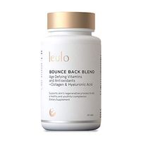 Vitamin C, A, E, Turmeric, Adaptogens, Glutathione, Antioxidants, Anti-Aging Skin Vitamins All-in-One | Bounce Back Blend by Leulo (60 Caps) Supplement for Women & Men | Immune Support Age Defying