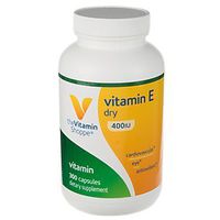 Vitamin E Dry 400IU Natural Source, Supports Healthy Cardiovascular System, Immune Health Eye Health Once Daily (300 Capsules) by The Vitamin Shoppe