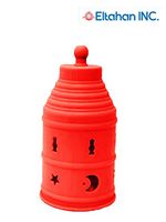 Silicone Wind Cover Heat Resistance Washable Multi Color (Red Matte)