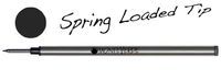Monteverde Refills Spring Loaded Fineliner Black Fine Point Fibertip - G621BK
