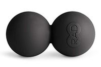RAD Roller Stiff I Deep Tissue Peanut Massage Tool for Neck, Upper Back, Thoracic Spine, Psoas, Quads and Hamstring Self Myofascial Release, Massage and Mobility in Firm Density I Black