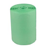 Qsbon 13 Gallon Compostable Trash Bags, Green 100% Certified Biodegradable Compost Bags, 90 Counts