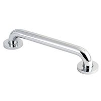 Kingston Brass DR514121 Meridian inch Decorative Ada Grab Bar, 12", Polished Chrome