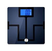Bluetooth Body Fat Digital Weight Scale for iPhone, iPad, iPod and Android Smart Phones and Tablets - Measures 8 Parameters: Body Weight, Body Fat, Body Water, Muscle Mass, BMI, BMR(KCAL)
