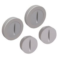 Hubbell-Bell PCP47550GY Weatherproof Accessories with Nonmetallic Closure Plug and 1/2-Inch 3/4-Inch Per Polybag, Gray
