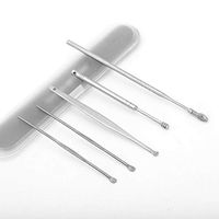Edited Stainless Steel Double Helix Earwax Removal Tool Set Individual Health Care Earwax Removal
