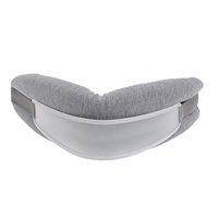 Heallily Cervical Gear Neck Support Brace Cervical Collar for Stiff Neck Pain Relief Injury Recovery Gray 1pc