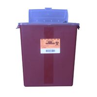 McKesson Multi Purpose Sharps Container Medi-Pak 2-Piece 3 Gallon