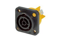 Neutrik NAC3FPX Powecon Tru1 Appliance Outlet Connector 1/4-Inch Flat Tab Terminals
