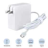 Accessory USA White 5ft 65W 20V 3.25A Type-C USB-C AC Adapter Charger for Asus ASUSPRO B9440UA-GV0005R ADP-65SD B Power Cord