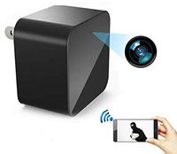 Wifi Security Camera USB Wall Charger, Motion Detection Wireless Nanny Cam . Compatible to Iphone / Android, Surveillance Camera, Spy Camera Adapter 1080 Full HD, Up to 64GB SD Memory Card