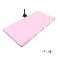 49 * 49cm Tissue Paper Floral Wrapping Paper Flower 10pcs/Lot Home Decoration Festive & Party Wedding DIY Gift Packing Supplies (Pink)