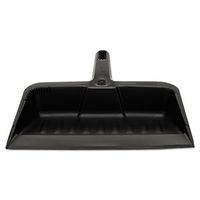 Rubbermaid Commercial 2005CHA Heavy-Duty Dustpan 8 1/4-Inch w Polypropylene Charcoal